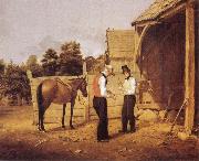 William Sidney Mount The Horse Dealers oil painting artist